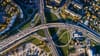 aerial photo of buildings and roads