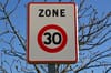 close up of a road sign