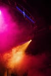 purple and orange light on a concert