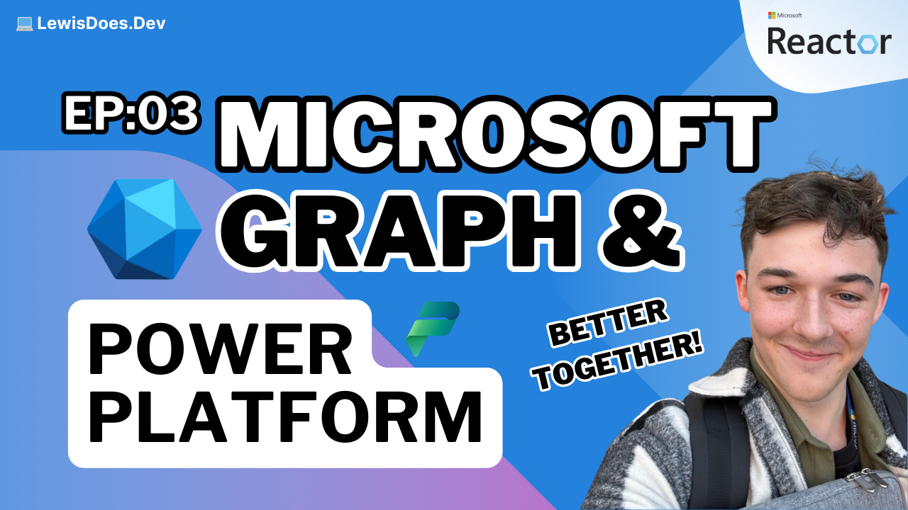 Microsoft Reactor: Activate contextualised data with Microsoft Graph, Power Platform & Copilot Microsoft Reactor: Activate contextualised data with Microsoft Graph, Power Platform & Copilot