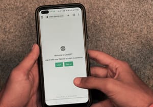 webpage of chatgpt a prototype ai chatbot is seen on the website of openai on a smartphone examples capabilities and limitati
