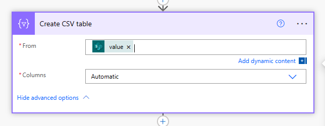 Creating HTML & CSV Tables in Power Automate - Low Code Lewis